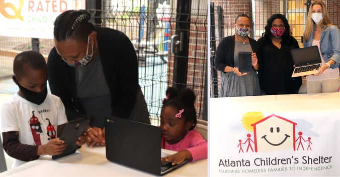 LogistiCare Partners with Atlanta Children’s Shelter to Donate Digital Learning Devices and PPE for New Virtual School Academy